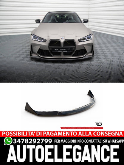 SPLITTER ANTERIORE V.4 CSL LOOK BMW M4 G82 / M3 G80   (2021-)