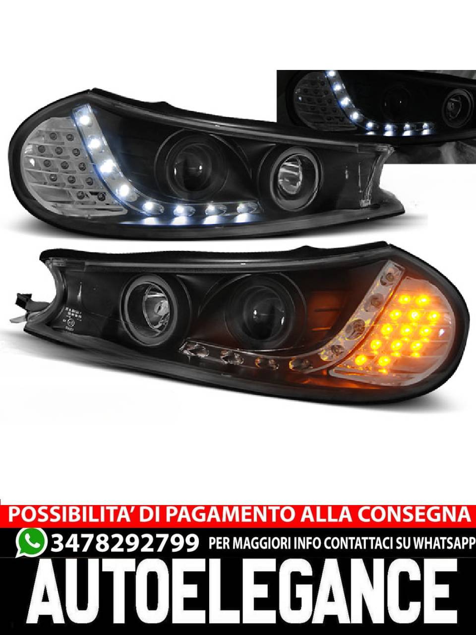 FORD MONDEO 10.96-08.00 DAYLIGHT NERO