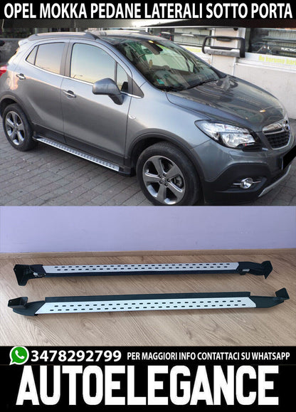 PEDANE LATERALI SOTTOPORTA PER OPEL MOKKA e MOKKA X 2012+ 0260