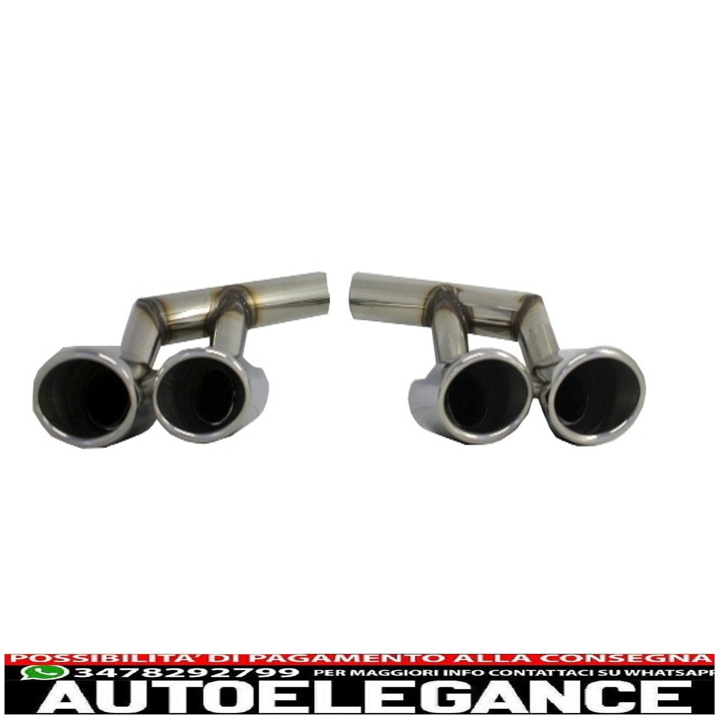 complete exhaust system suitable for mercedes benz w463 g-class (1998 onwards) g500 g55 g63 g65 a-design 