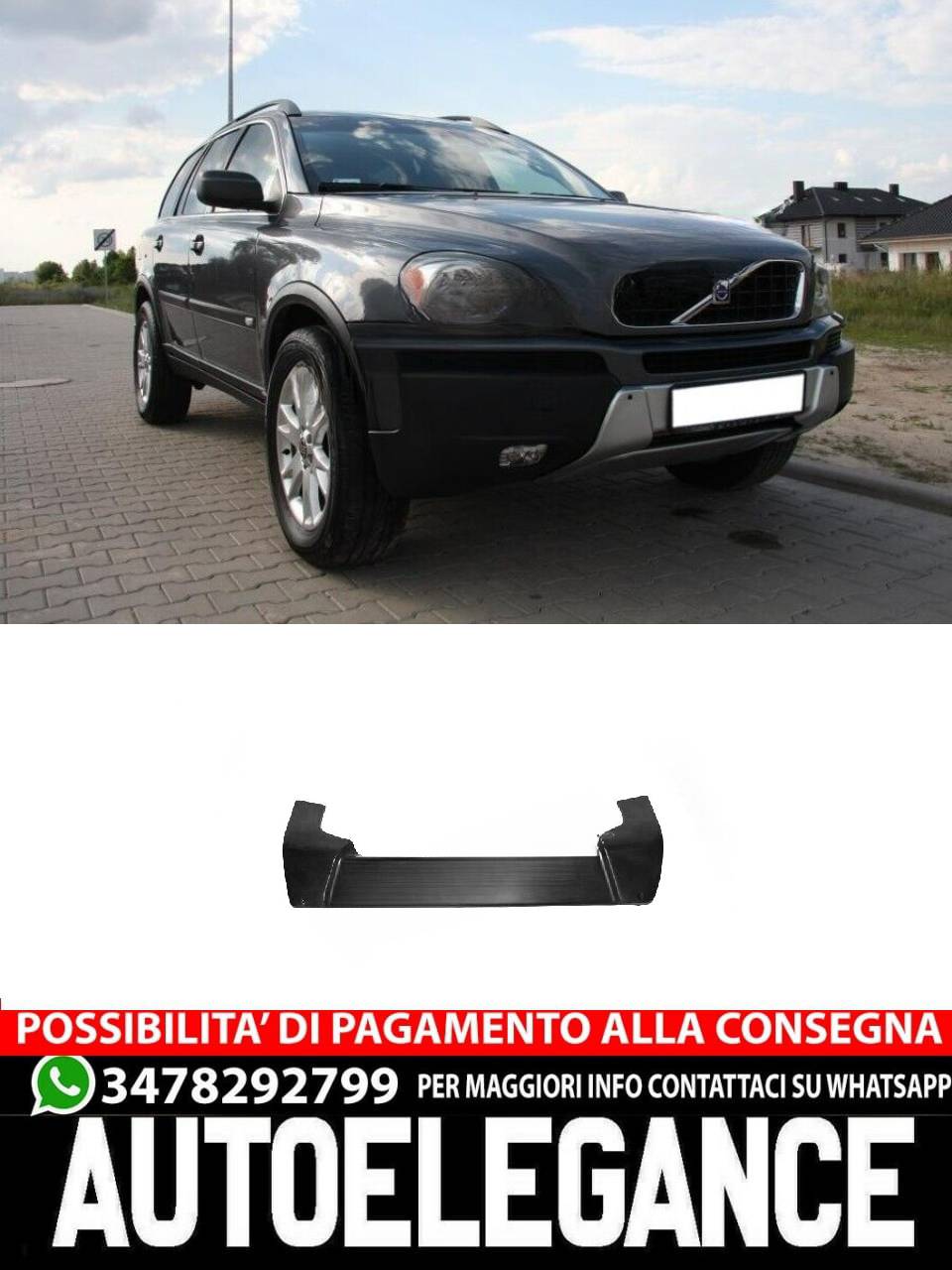 SPOILER ANTERIORE  per Volvo XC90 2002-2005