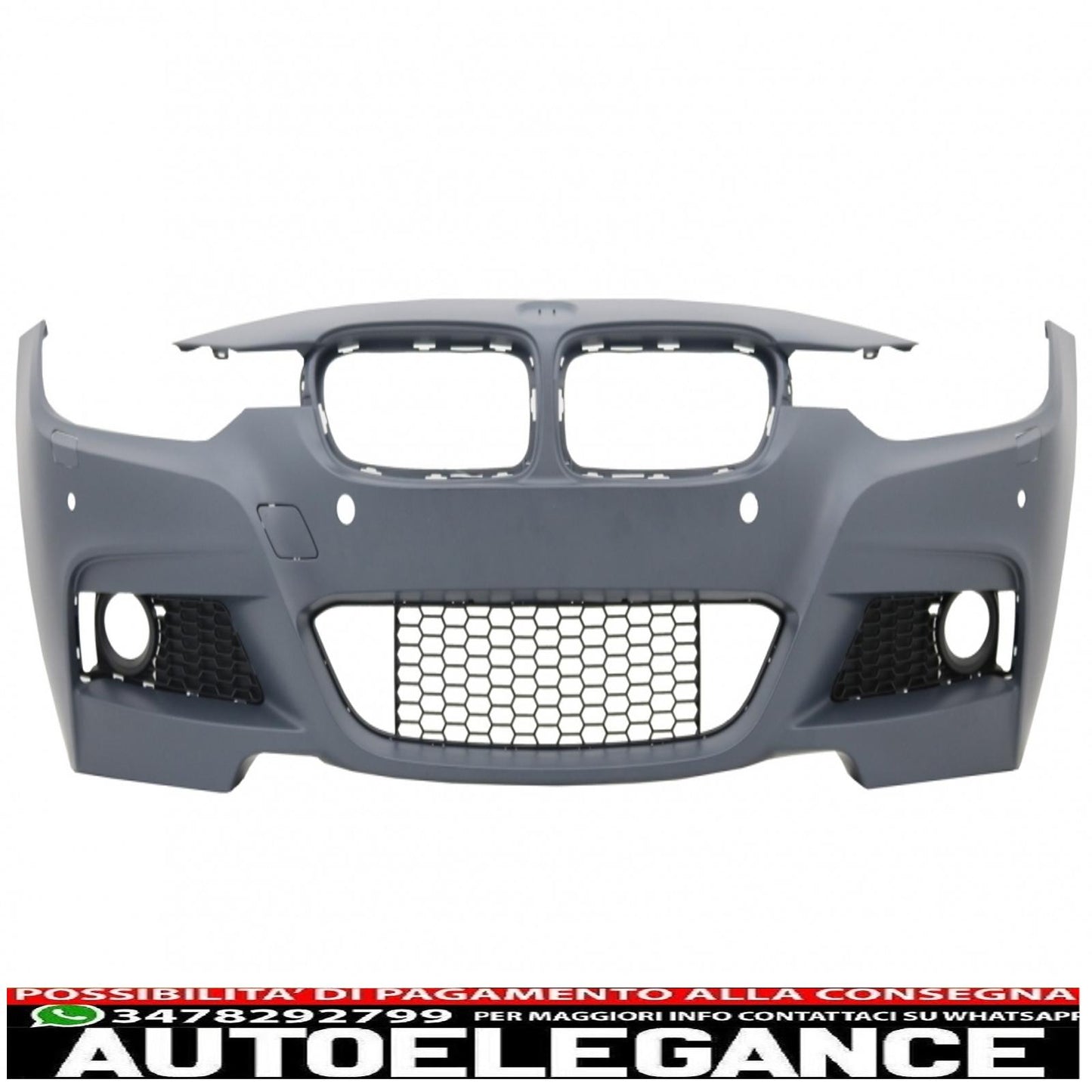 complete body kit suitable for bmw 3 series f31 (2011-2019) touring m-technik design with fog lamps