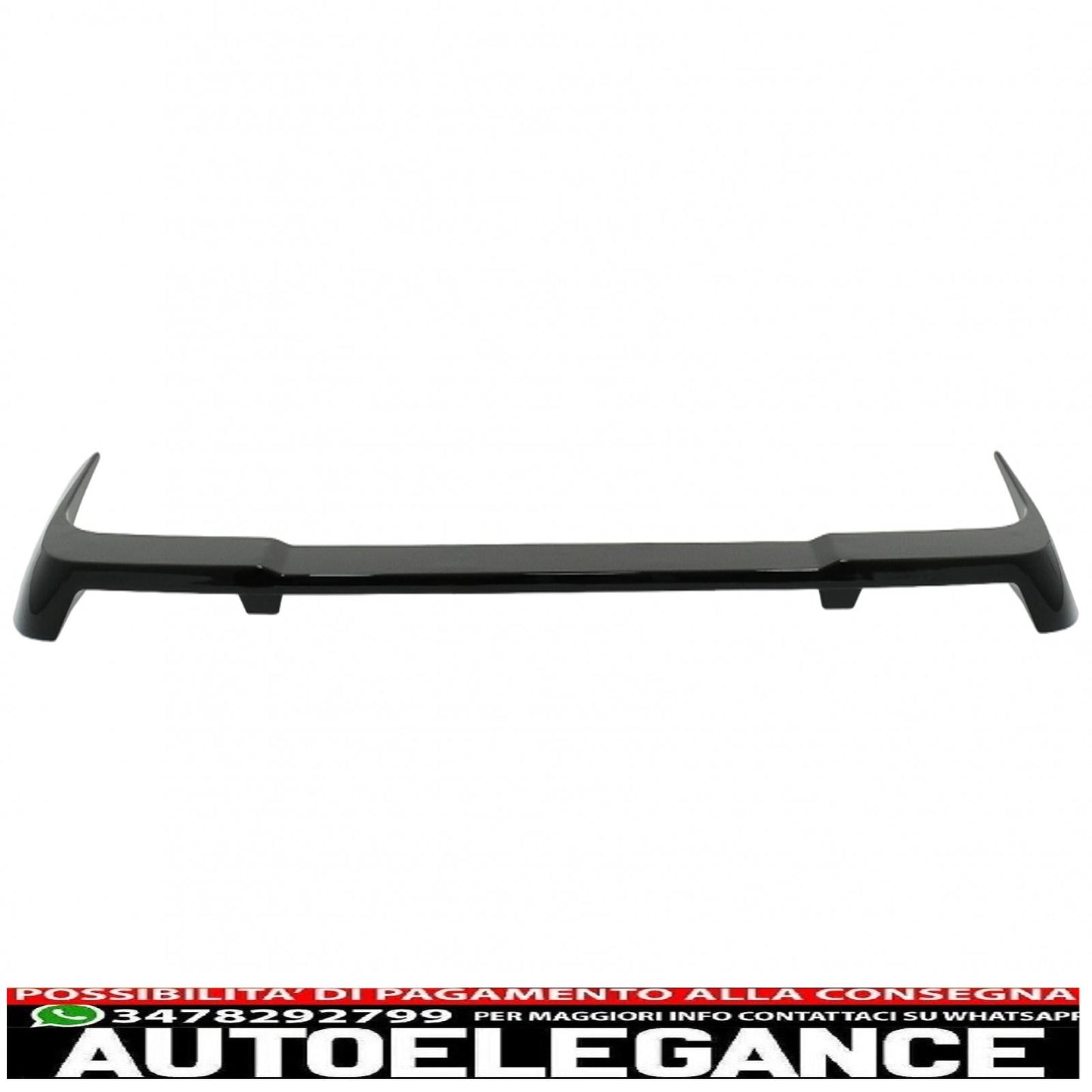 roof spoiler suitable for bmw x5 g05 (2018-up) m-tech piano black