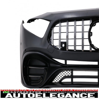 Front bumper suitable for mercedes A-class w177 hatchback / v177 sedan (2018-up) design a45