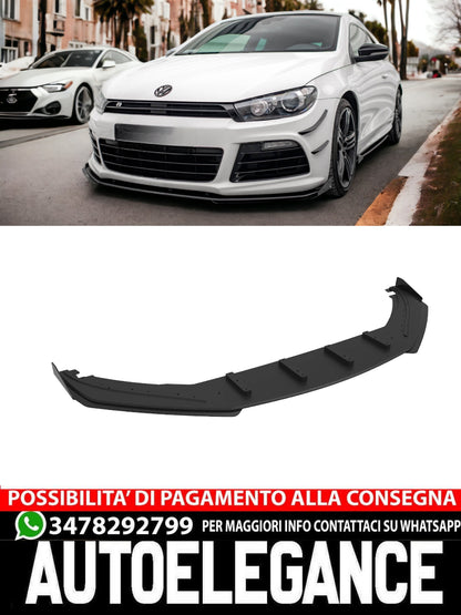 SPLITTER ANTERIORE STREET PRO + FLAPS VOLKSWAGEN SCIROCCO R MK3