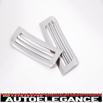 chrome frame mask ventilation rises a for range rover evoque - show original titleoriginal textchromrahmen blende lüftung a-saule für range rover evoque