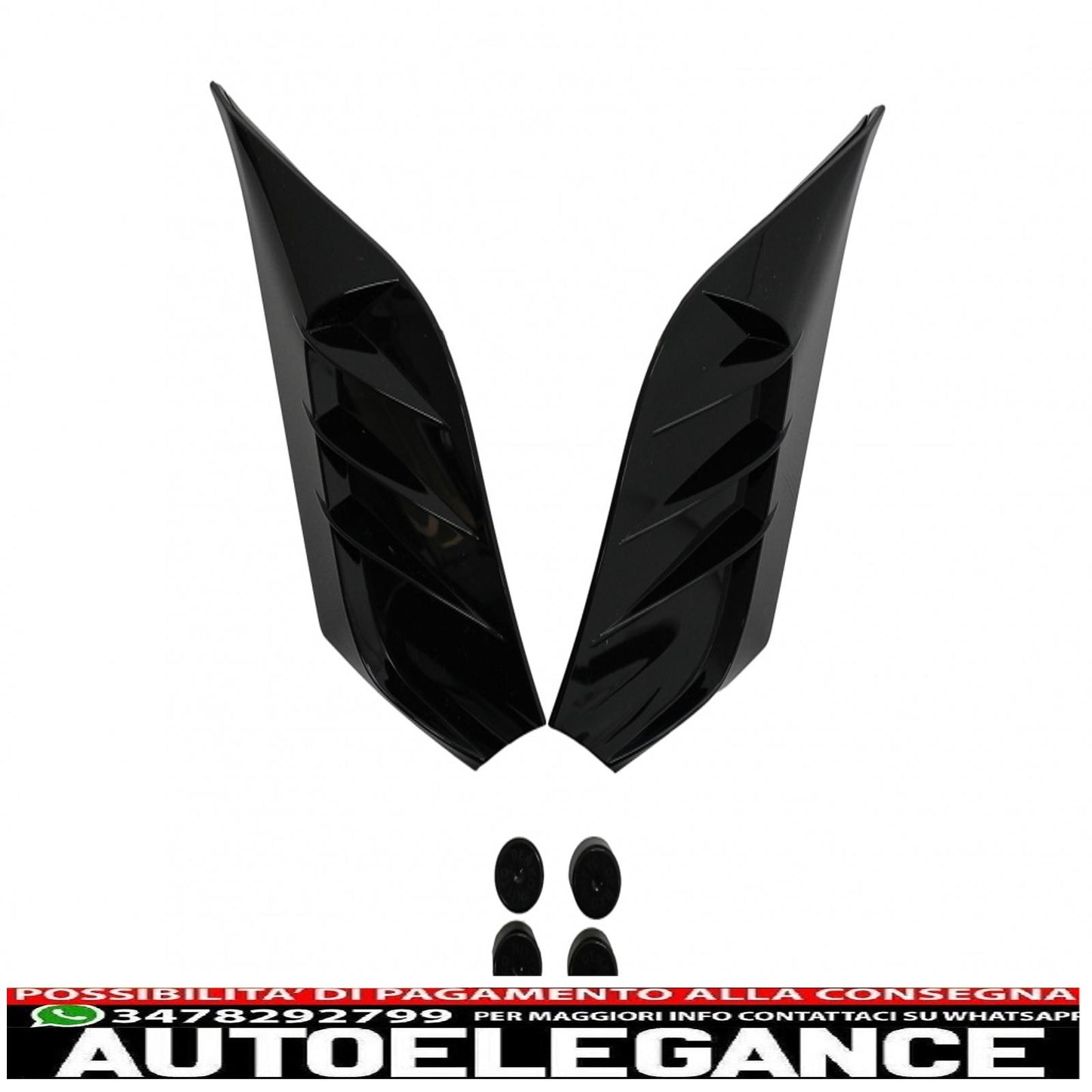 gl-5i rear lights gl-5x aero fin af-sport winglets suitable for range rover sport l494 (2013-2022) black