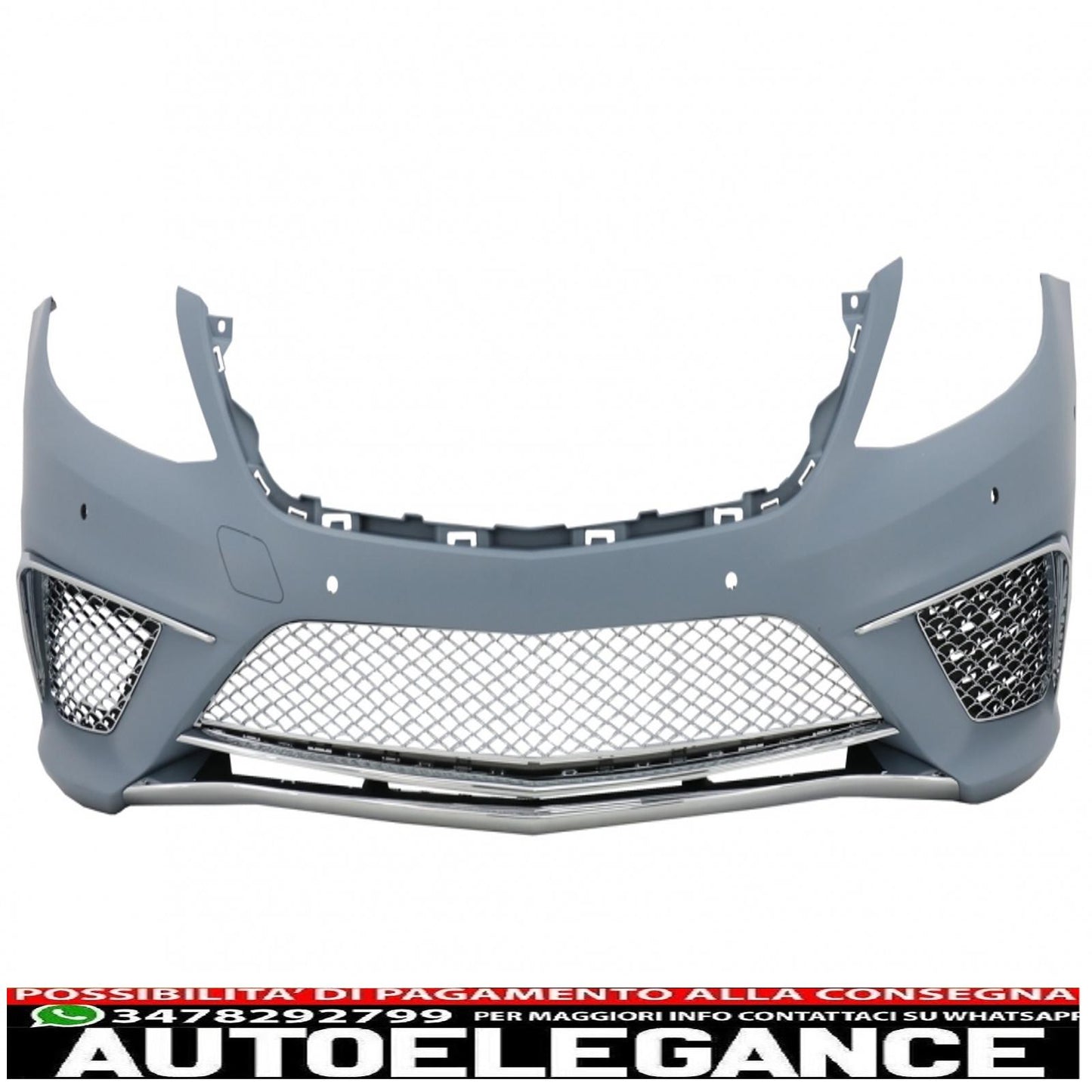 body kit suitable for mercedes s-class w222 (2013-06.2017) with chrome muffler tips s65 design