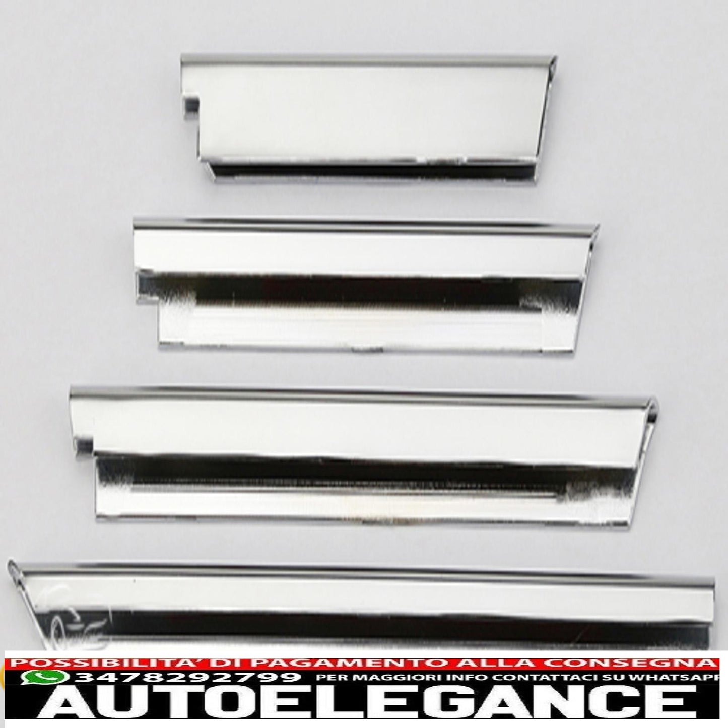 barre decorative telaio cromato ugelli aria ventilazione per bmw serie 5 f10 e f11-mostra il titolo originaletesto originaletrieling strips chrome frame air vents ventilazione per bmw 5 serie f10 e f11 AUTOELEGANCERICAMBI
