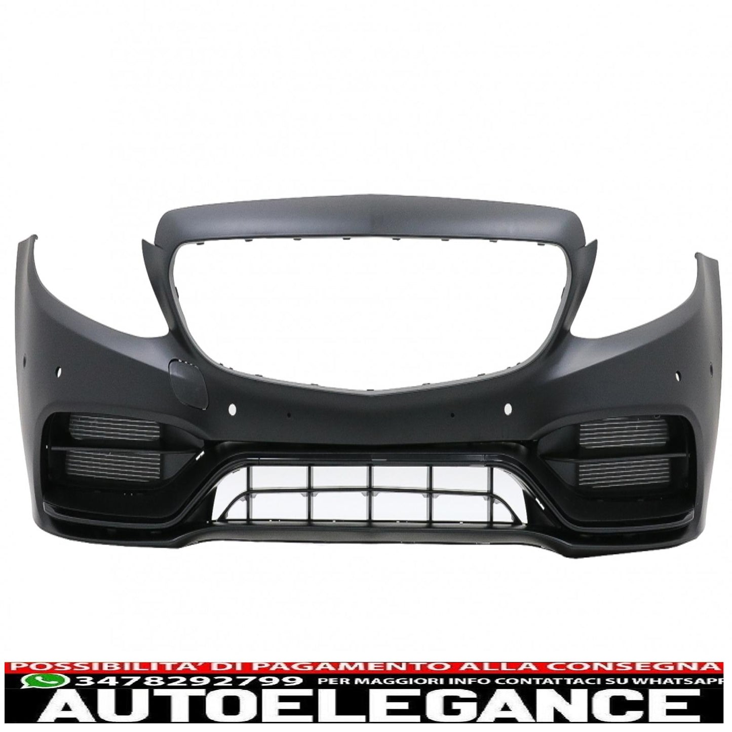 complete body kit suitable for mercedes c-class w205 sedan (2014-2020) c63s edition 1 design 