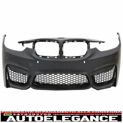 body kit suitable for bmw 3 series f30 (2011-2015) f30 lci (2016-up) with m3 sport design exhaust tips