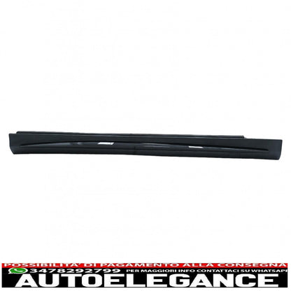 side skirts suitable for mercedes s class w222 long version (2013-2020) design s63 