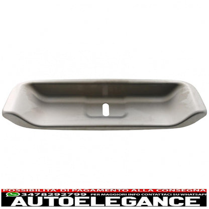Rear Bumper Protector Sill Plate Internal Step Cover Aluminium Suitable for Mercedes V Class W447 (2014+)