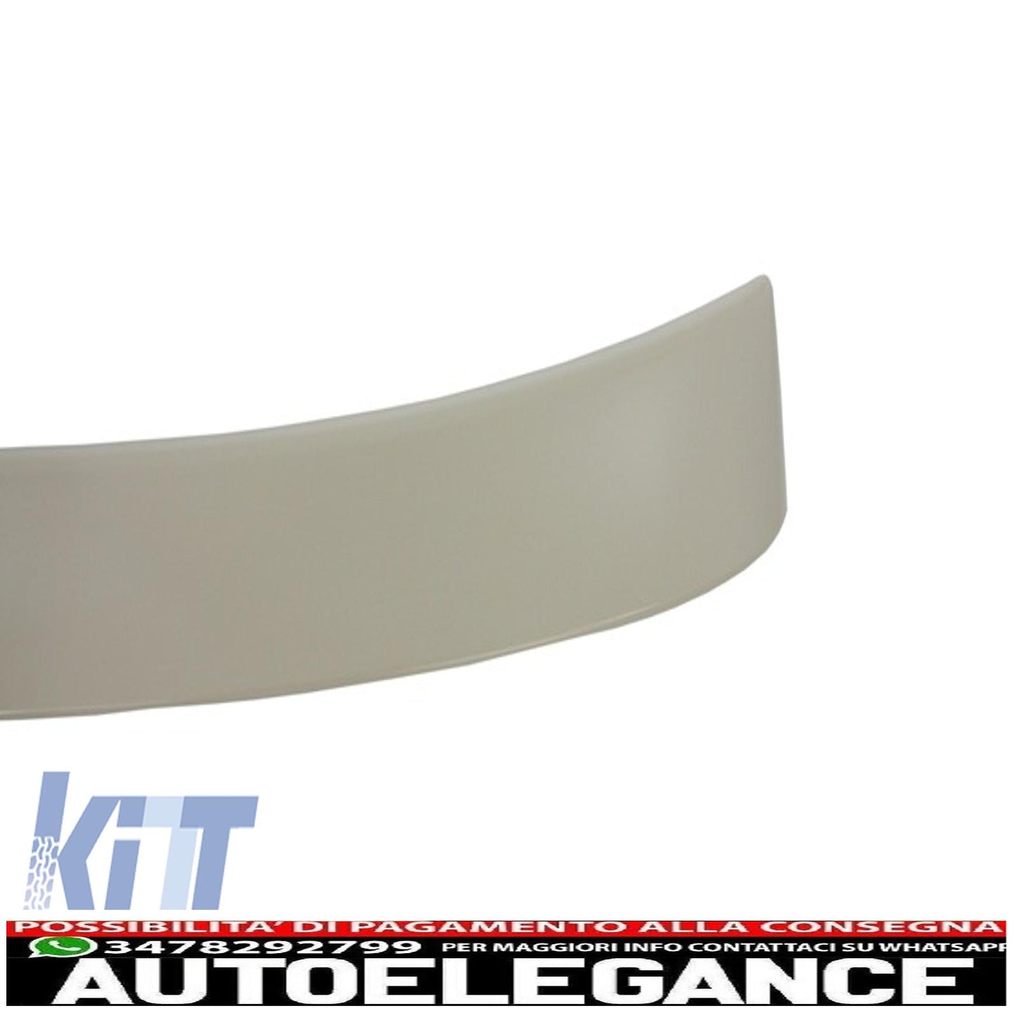 roof spoiler suitable for mercedes w211 e-class facelift (2007-2009) l-design 