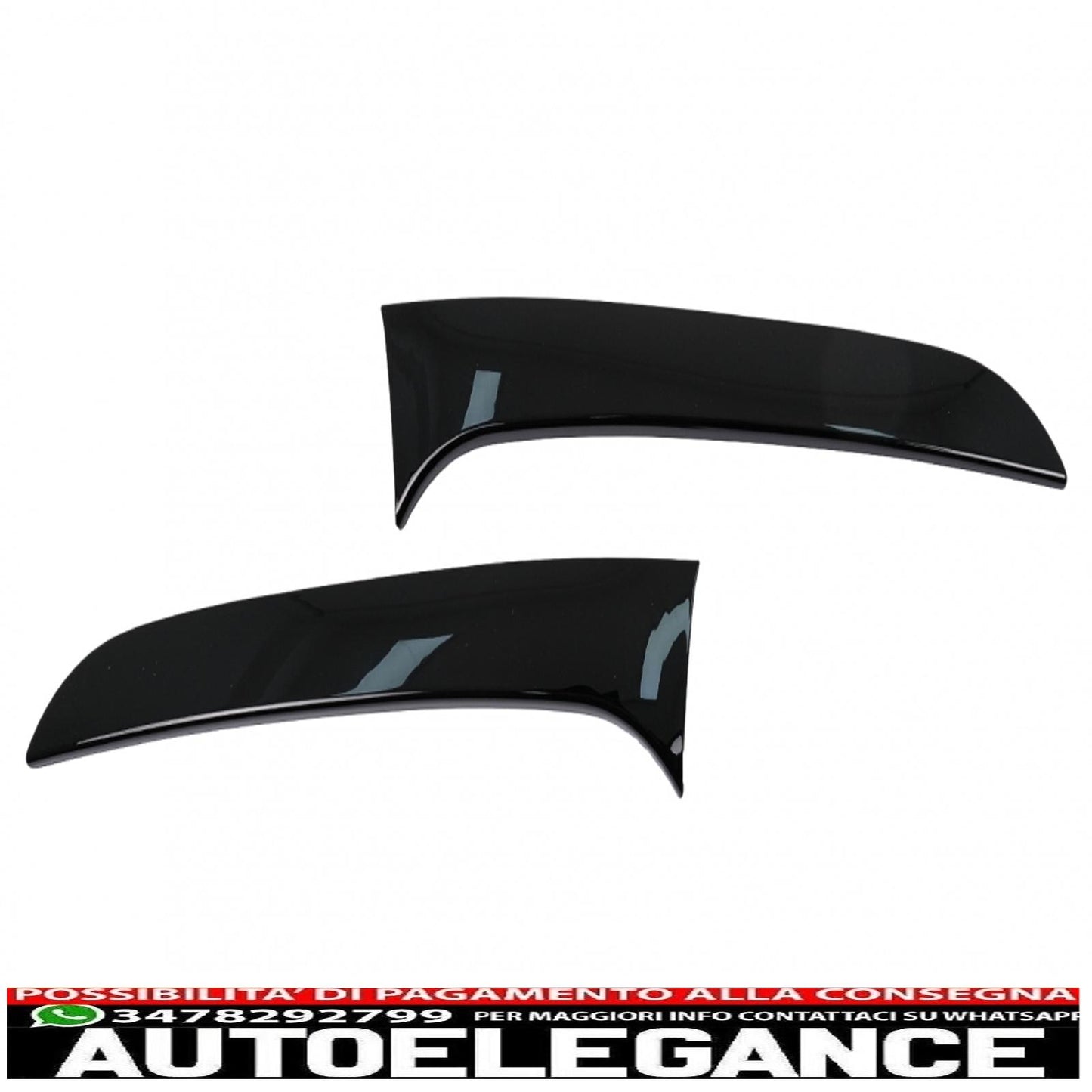 Rear Window Wing Spoiler Fit For BMW 1 Series F20 F21 (2011-2019) Piano Black 