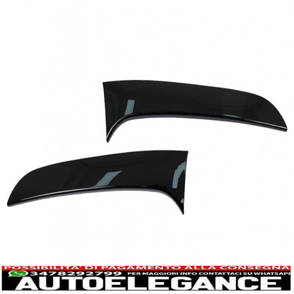 Rear Window Wing Spoiler Fit For BMW 1 Series F20 F21 (2011-2019) Piano Black 
