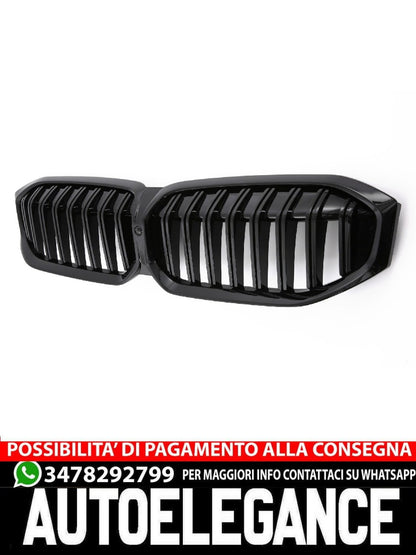 ADATTO PER BMW SERIE 3 G20 G21 LCI GRIGLIA NERO LUCIDO