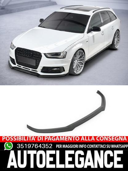Spoiler splitter sottoparaurti con ABE per Audi A4 B8 (Typ 8K)