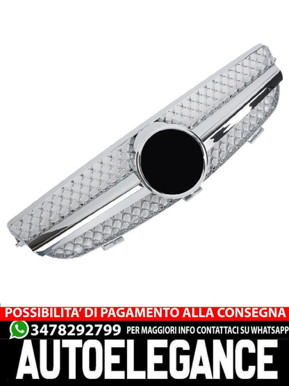 Griglia sportiva per Mercedes W209 CLK cromata AMG LOOK