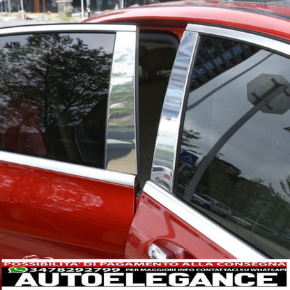 cinghia ornativa alluminio saulo b per mercedes w205 classe c (6 pezzi)-mostra il titolo originaletesto originalealuminium zierleisten b saule für mercedes w205 c-klasse (6-tlg) AUTOELEGANCERICAMBI
