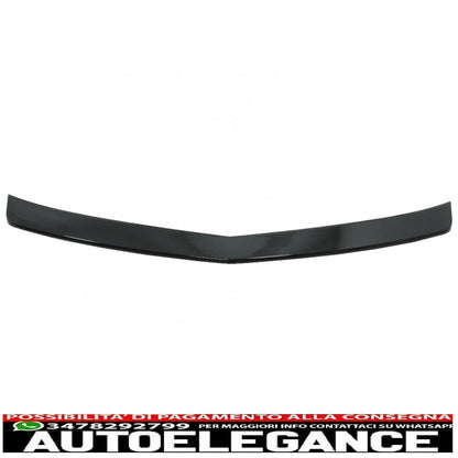 trunk spoiler suitable for mercedes e class w212 (2009-2016) restyling piano black design