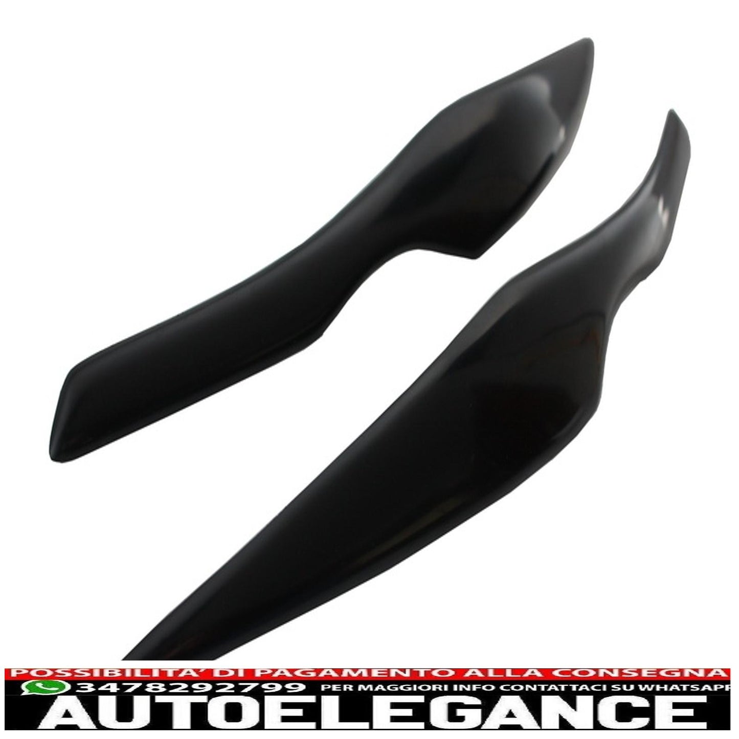 headlights eyebrows suitable for bmw 3 series e90 e91 (2004-2012)