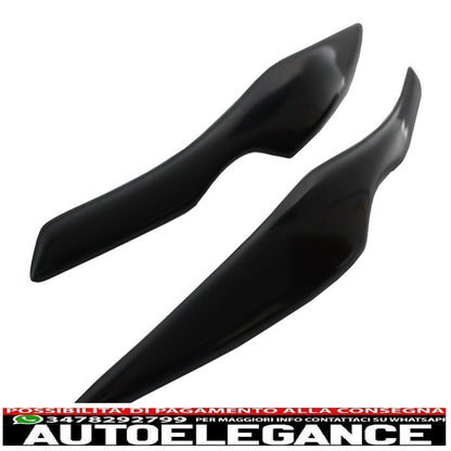 headlights eyebrows suitable for bmw 3 series e90 e91 (2004-2012)
