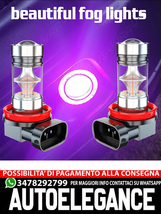 For Ford Explorer Sport Trac 2007 2008 9005 9145 Pink LED Fog Light Bulbs 