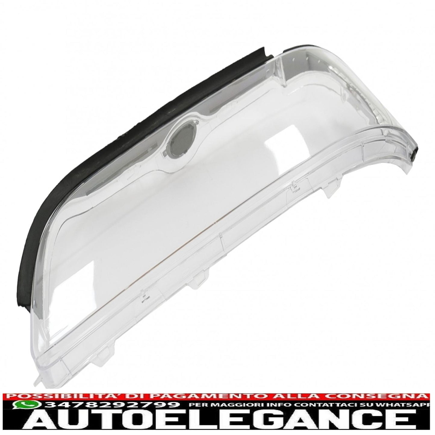 Clear left front headlight lens suitable for bmw 5 series e39 (1995-2000) 