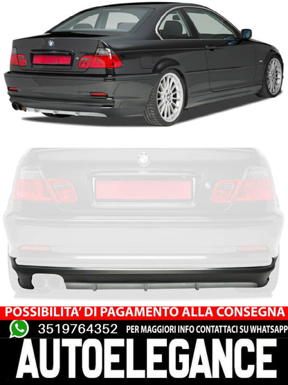 Diffusori posteriore adatto per BMW 3er E46 Coupé/Cabrio