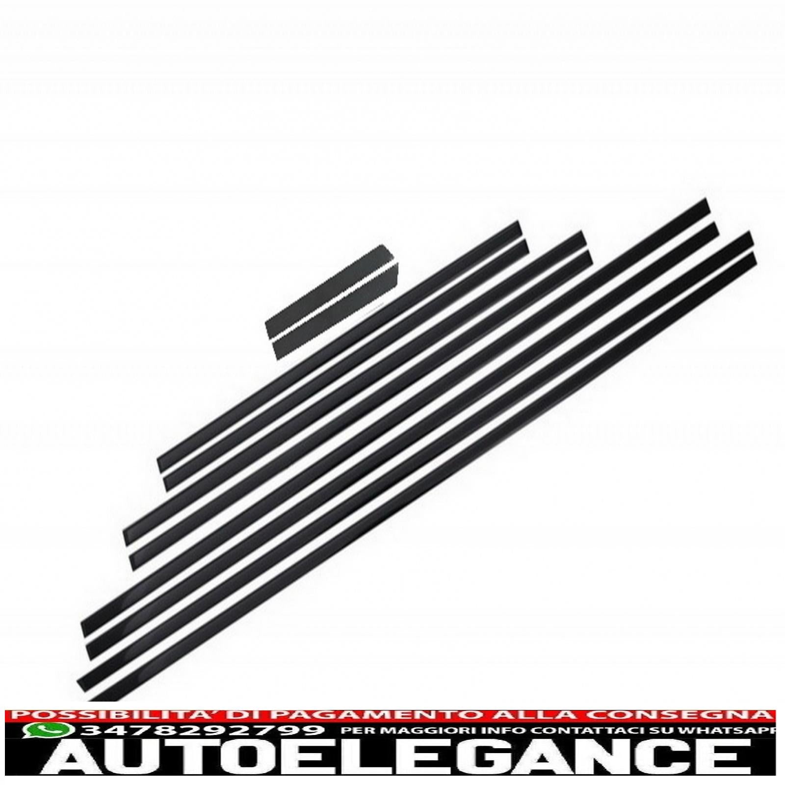 aggiungi modanature porta adatte per mercedes classe g w463 (1989-2017) nero AUTOELEGANCERICAMBI