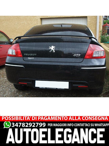SPOILER ALETTONE ADATTO PER PEUGEOT 407 ( 2004-2011 )