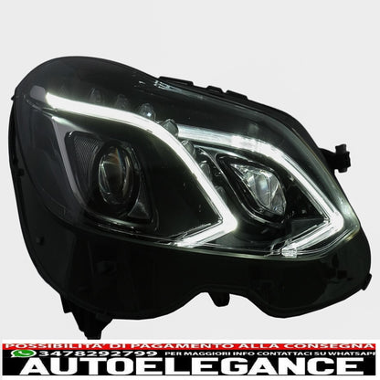 led headlights suitable for mercedes e class w212 (2009-2012) restyling design