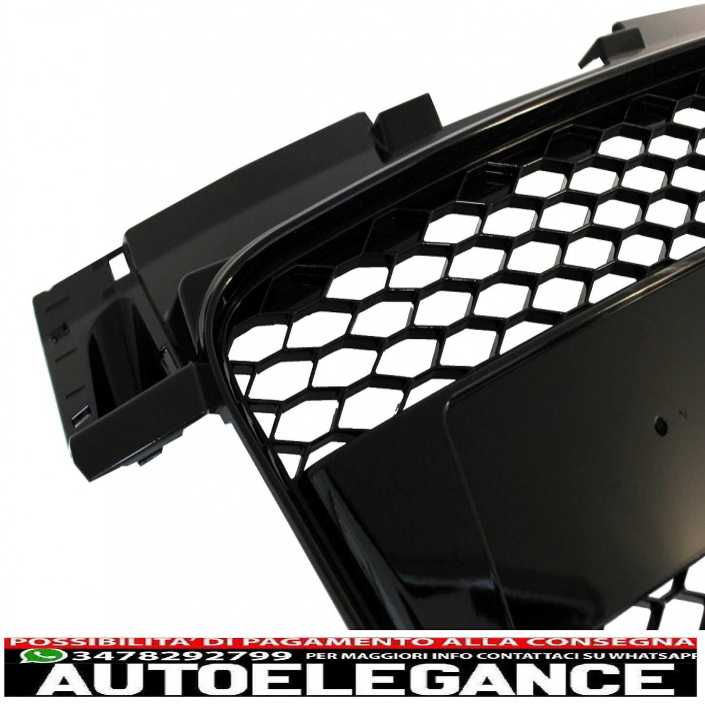 griglia anteriore senza badge adatta per audi tt 8j (2006-2014) rs design