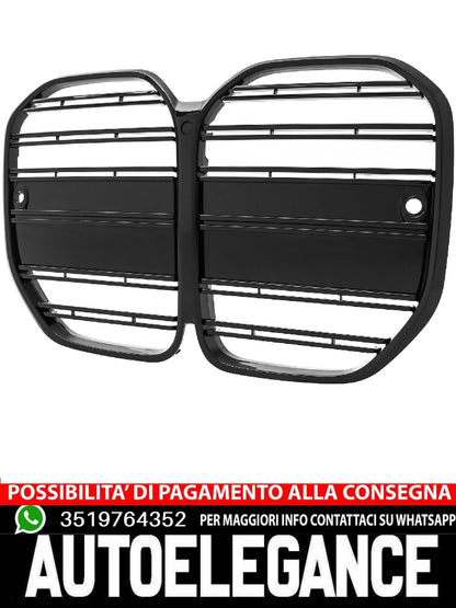 Radiator kidney grille suitable for BMW 4 Series G22 G23 Coupe Cabriolet black 