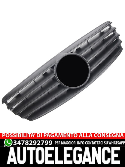 Sports grille for Mercedes W211 S211 E UNTIL 2006 matt black AMG LOOK 