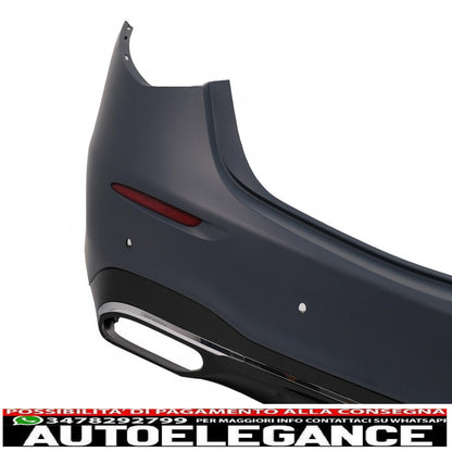 Rear bumper suitable for mercedes s class w223 v223 (2020-up) sport line design 