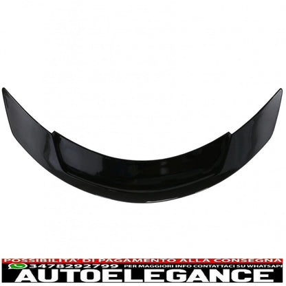 trunk spoiler suitable for mercedes c-class w205 (2014-2020) gts-design piano black