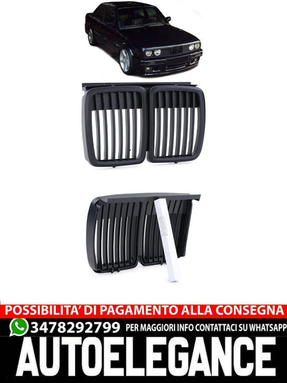 Griglia radiatore sportiva performance adatto per BMW Serie 3 E30 82-94