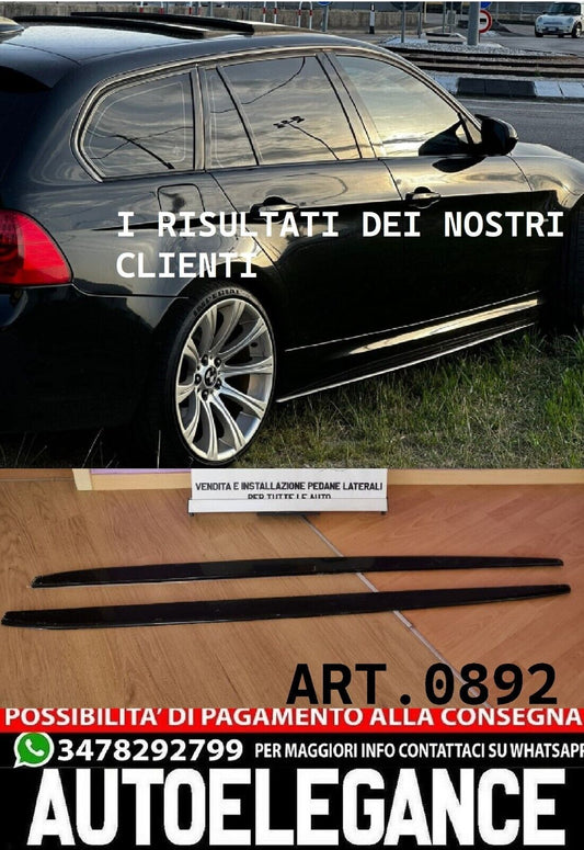 UNDER SKIRTS SUITABLE FOR BMW 3 SERIES E90 E91 SPORTY LOOK