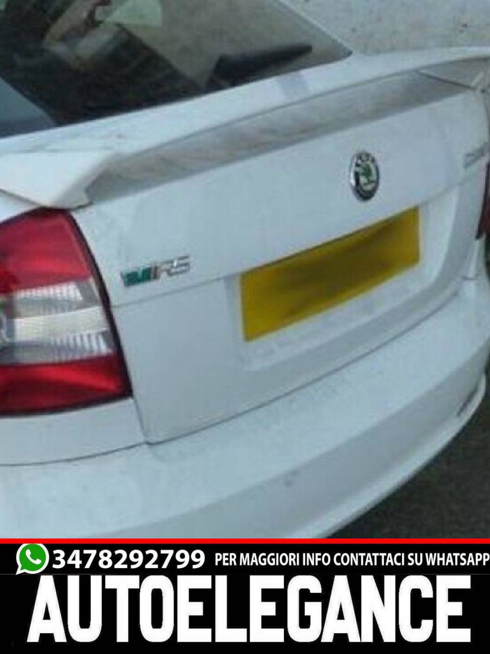 SPOILER suitable for Skoda Octavia 2 Sedan 2004-2013