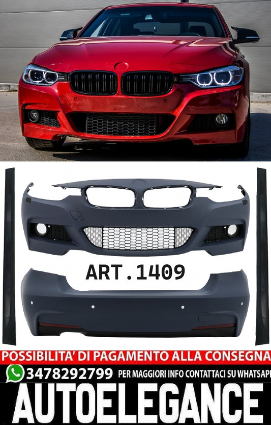 BODYKIT ADATTO PER BMW SERIE 3 F30 2012-2018 LOOK MTECH DESIGN SPORTIVO AUTOELEGANCERICAMBI