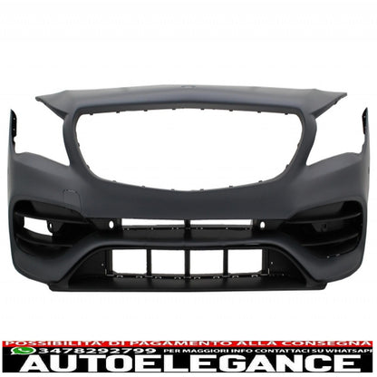 kit carrozzeria completo adatto per mercedes cla w117 c117 (2013-2018) restyling cla45 design griglia anteriore