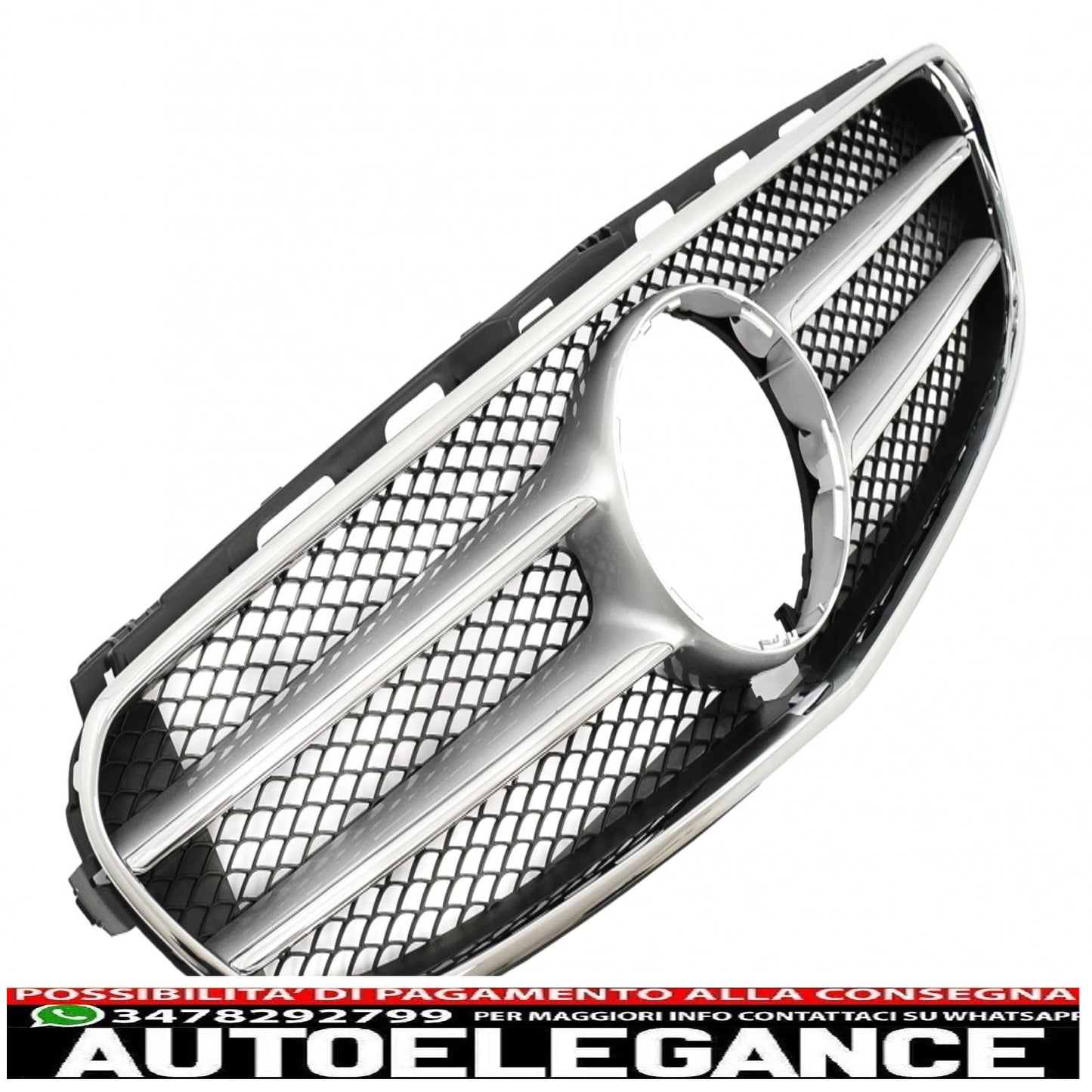 front grille suitable for mercedes e class w212 s212 facelift (2013-2016)