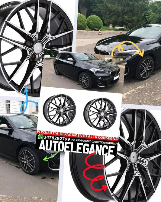 19" ALLOY WHEELS SUITABLE FOR BMW X1 F48 X2 F39 1 F40 2 GRAND TOURER