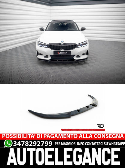 SPLITTER ANTERIORE ADATTO PER V.1 BMW 3 SPORT LINE G20 / G21  (2018-2022)