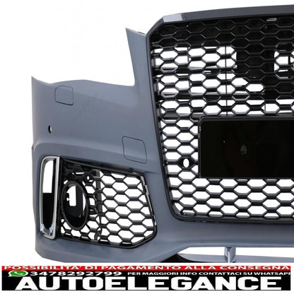 Paraurti anteriore adatto per audi a8 d4 4h (2010-2013) rs design