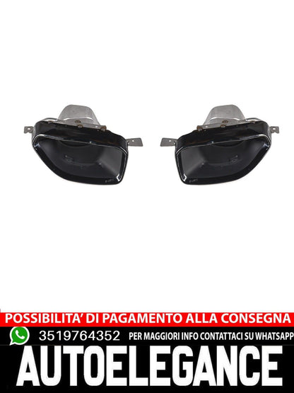 Set di mascherine di scarico 32051 adatto per paraurti sportivo BMW M G20 M340I