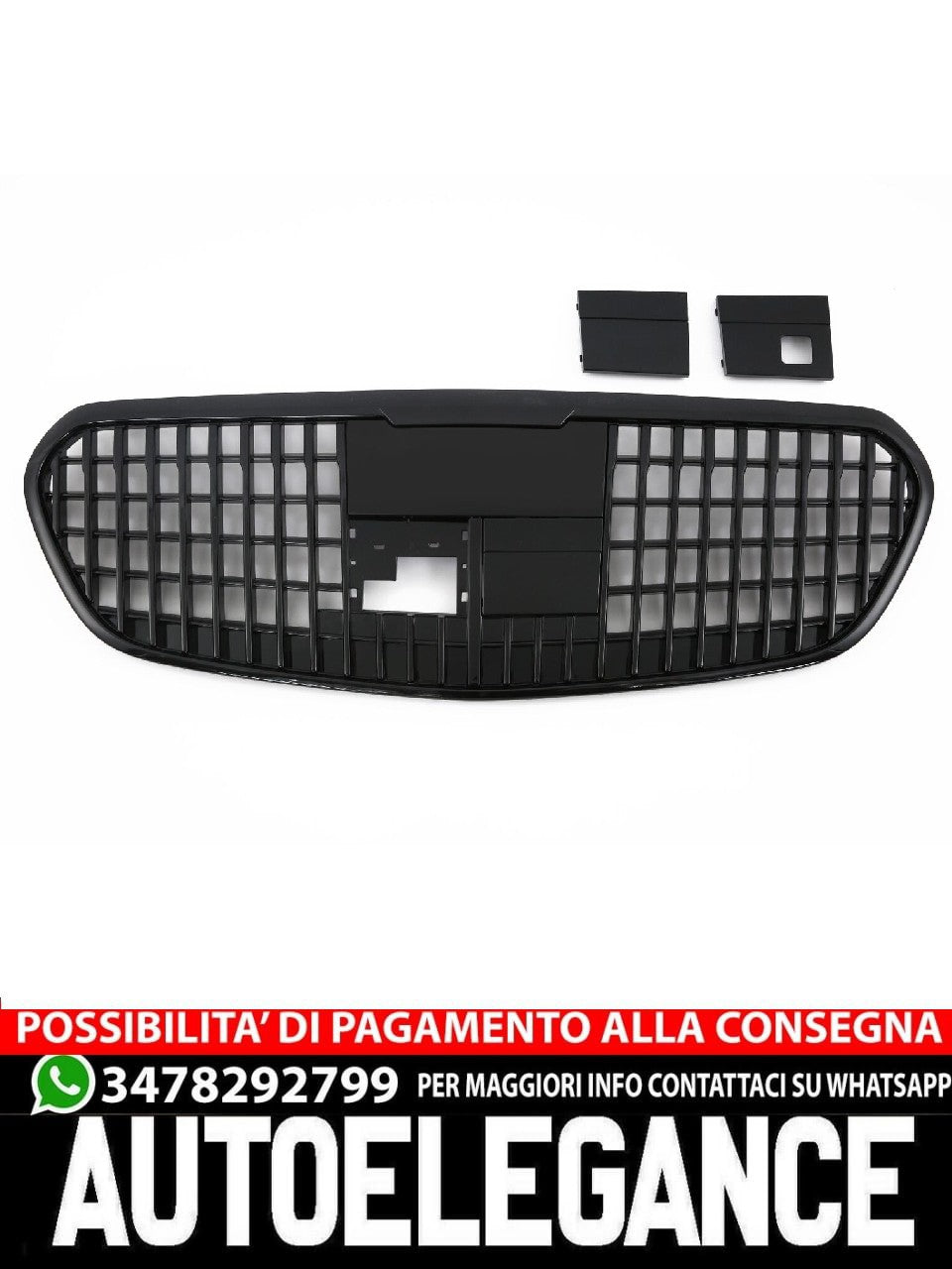 Griglia sportiva per Mercedes W223 CLASSE S MAYBACH DESIGN