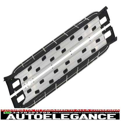 body kit skid plates bumper protectors with running boards side steps off-road suitable for porsche cayenne 958 (2010-2014) 